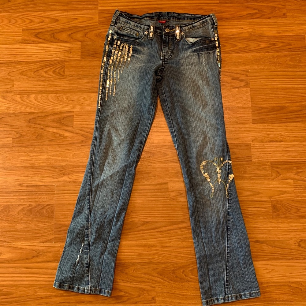 Smiths Dungarees American 1906 Embellished…